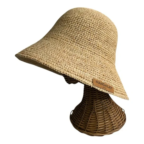 THE CALA COVE RAFFIA BUCKET HAT - Picture 5 of 12